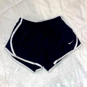 Girls Black Nike Athletic shorts